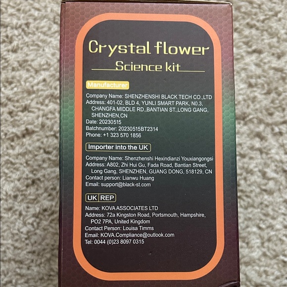 Crystal Flower Science Kit - Picture 4 of 5